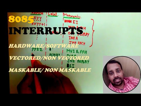 8085 INTERRUPTS