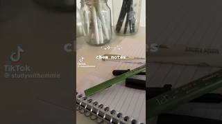 Chemistry Notes | #notes #aesthetic #notebook #tiktok #chemistry