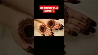 😱😱😍#beautiful and easy front hand  Mehandi designs ❤️❤️😍 shorts