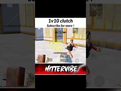 "1v10 clutch” #shorts  #shortvideo #shortsfeed #bgmishorts #pubgmobile #bgmi #pubgm #pubgshorts