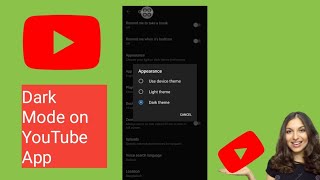 How to Turn ON "Dark Mode" on YouTube App...