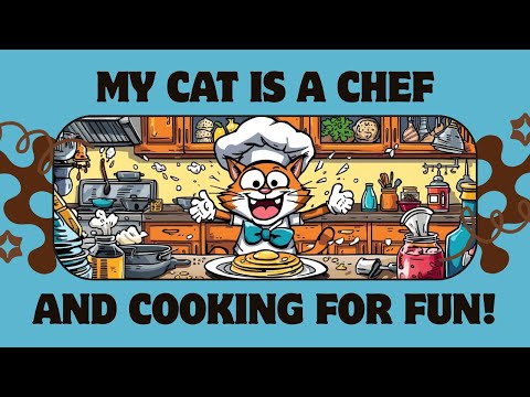 My Cat Learned to Cook! 😂