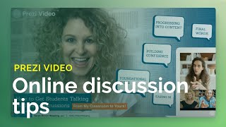 Tips for online discussions | Sarah Brown Wessling + Prezi