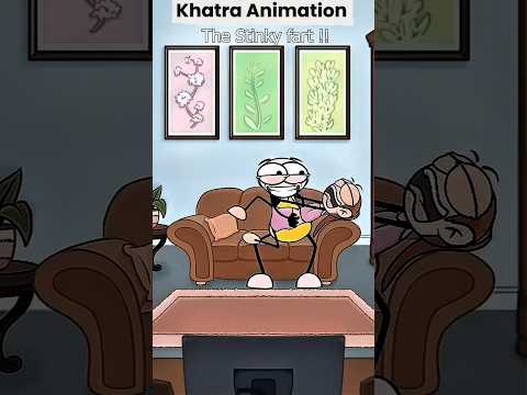 The farting Girlfriend #stickman #sticky #animation #khatraanimation