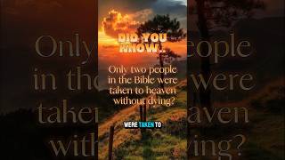 The Only Men Who Never Died! #BibleShorts #Enoch #Elijah #FaithStories #Christian