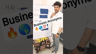 Crazy Business Acronyms Every Entrepreneur Should Know! 🎯 #shorts #youtubeshorts #viralvideo #fypシ