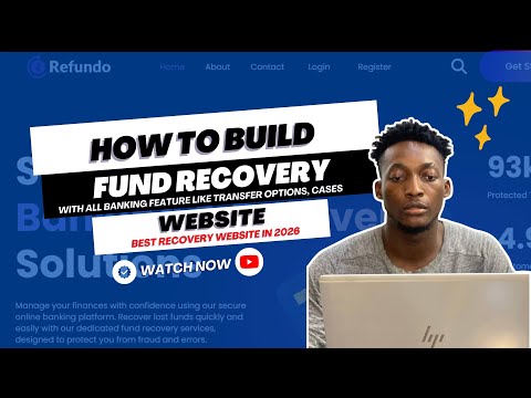 How to Create a Fund Recovery and Online Banking Website for Beginners