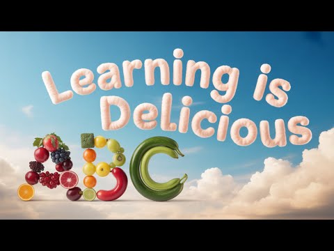 Learn ABC with Fruits & Vegetables | Kids Alphabet Video