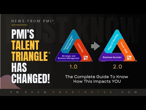 PMI Talent Triangle Has Changed! - The Complete Guide To Know How This Impacts You.
