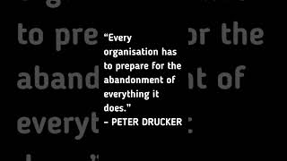 Adapt or Fall Behind – Peter Drucker Quote Explained #PeterDrucker #AdaptToChange #BusinessWisdom