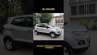 ford ecosport in 3 lakh. #suv #cars #car #edits #shorts 🚨💯🎯 #automobile #viral #trending #new #ford