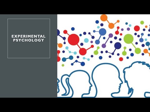 EXPERIMENTAL PSYCHOLOGY: TRUE EXPERIMENTAL DESIGNS  PART 2