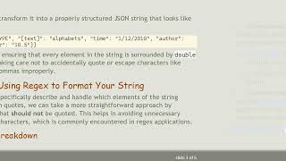 Adding Double Quotes to Your String for Proper JSON Formatting