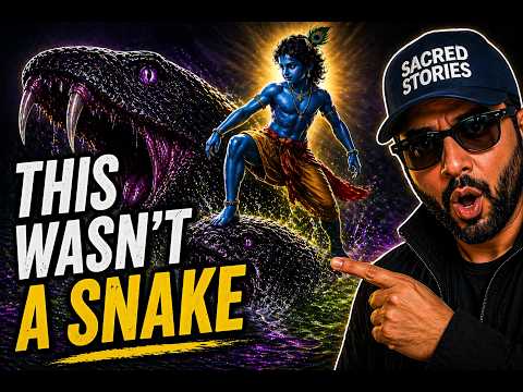 You think the snake that Krishna faced was just a monster?