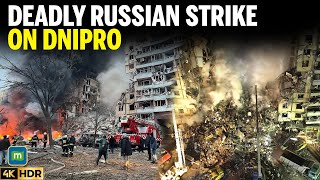 Breaking: 2 Dead, 11 Injured in Russian Strike on Dnipro | Massive Overnight Attack on Ukraine