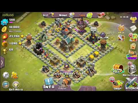 Playing clash of Lords 2