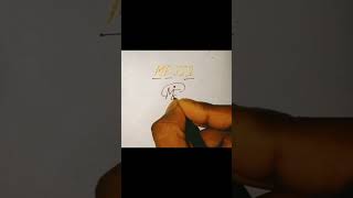 if messi has a logo #foryou #art #handwriting #logo #logoart #nameart #messi #lm10 #viral #shorts