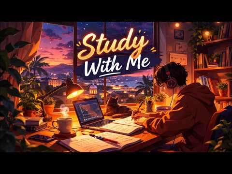Study With Me - 1 Hour Lofi Hip Hop Beats – Deep Focus Music for Studying, Working & Relaxing