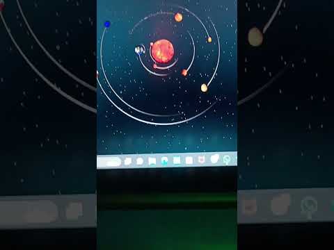 2D Solar System website using with HTML CSS and JavaScript|Famous Creater #html #css #shorts
