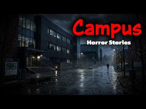 3 Very Scary TRUE Campus Horror Stories | Mr. Dark Horror Stories