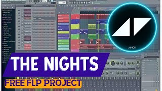 Avicii - The Nights Slap House Remix (Free FLP) | FL Studio Project Free - Slap House Tutorial