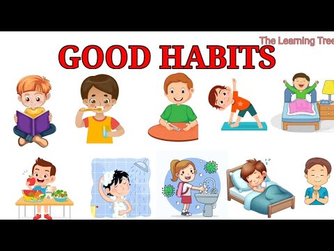 Good habits | Good habits for kids | Health and hygiene | Daily habits | #kidsvideo