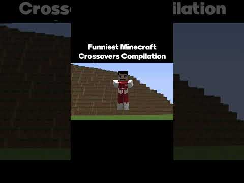 Funniest Minecraft Crossover Compilation Part 2 #minecraft #minecraftmemes