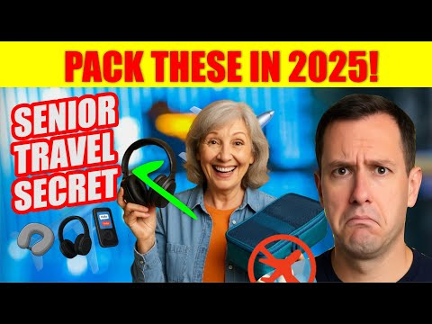 First-Time Travelers Over 60? These 10 Travel Gadgets Are Game-Changers ( 2025)