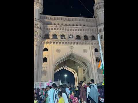 Charminar most visit place Hydrabad #trending #charminar #hyderabad #shorts #travel #livemusic