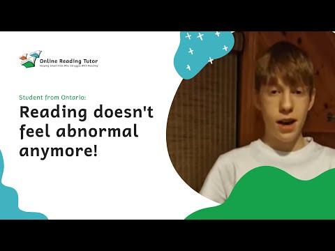 Gr 8 boy overcomes dyslexia