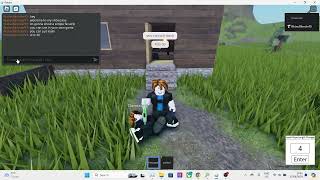 roblox script showcase - Pet Leash