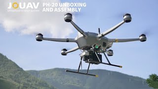 JOUAV PH-20 Multirotor Drone Unboxing & Assembly