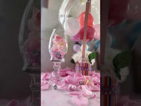 How I Create a Bubble Balloon Flower arrangement. #boboballoon #giftideas #balloonflower #balloons