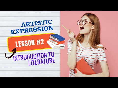 Exploring introduction to literature | Artistic Expression | literary terms |@aboutliterature
