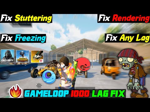 Update Gameloop\TGB Lag Fix 2025 | Hotdrop Lag Fix | PUBG MOBILE Gameloop Best Settings |