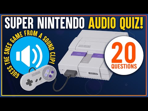 Can You Guess the Super Nintendo Game from Its Song? | 20-Question Music Challenge!