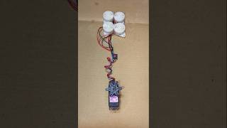 Powering 4 Buzzers With New Gear Motor Generator #dcmotor #tech #shorts