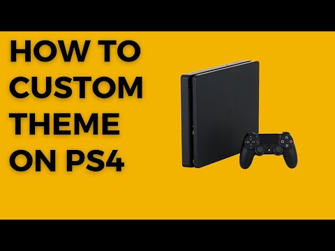 How to change theme on ps4