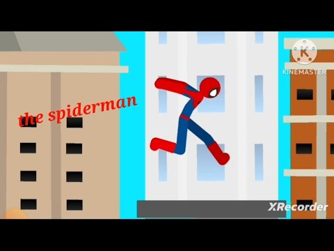 spiderman vs robbers animation