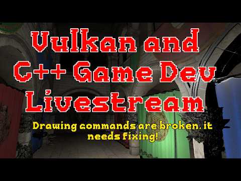 C++ and Vulkan Game Dev - The drawing commands are broken, we gotta fix that.