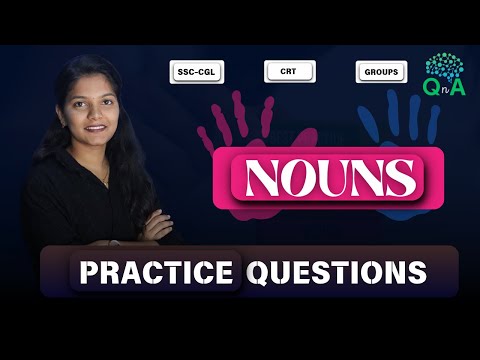 Nouns Practice Q&A in Telugu | Parts of Speech | English Grammar | Rules of Nouns | QnA Academy