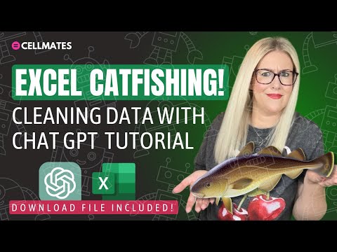 Excel CATFISHING! -- Clean a Dataset with Chat GPT. No Skills Required.