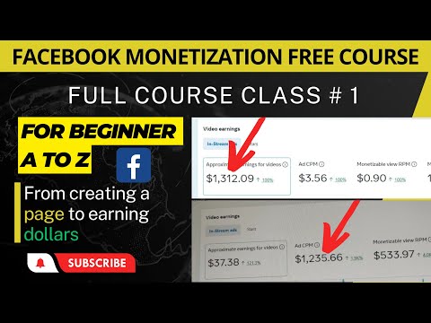 How to earn money from facebook| Facebook Monetization Updated Course 2023|Class #1 | Digital Dreams