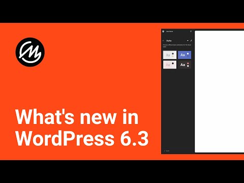 What's new in WordPress 6.3