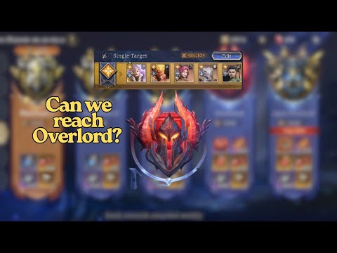 Can we reach Overlord with this comp? My faul-auto Watcher Faction team. | •Watcher of Realms• |