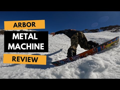 We Check Out The Arbor Snowboards Metal Machine