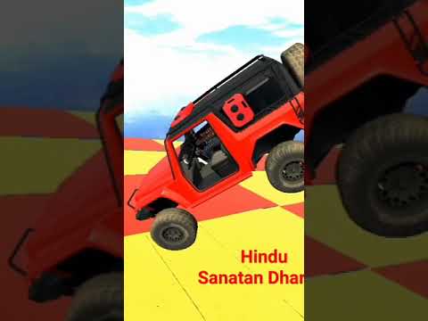 Jump on mega ramp from Indian bike 3 d # viral video # Ram Ram Ji # Indian bike 3 d