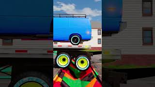 Trucks and Cars vs Speed Bumps #478 | BeamNG.drive