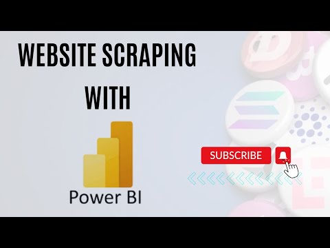 Web Scraping Made Easy with PowerBI | Cryptocurrency example| Coingecko