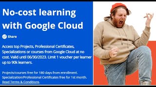 Free Google Cloud Learning & Certificates